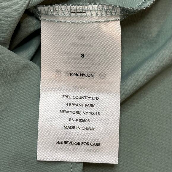 NWT Free Country Rip-Stop Expedition Long Sleeve Button Up Shirt Mens Size Small - Picture 8 of 10